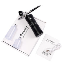 Load image into Gallery viewer, Multi-Purpose Cordless Mini Airbrush Set Spray Pump Gen Pen Air Compressor Kit Portable Air Brush Set Art Painting Spray Model