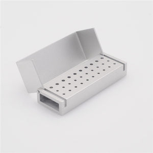 Dentistry Burs Blocks Autoclavable Disinfection Holder Sterilizer 30/15 Holes