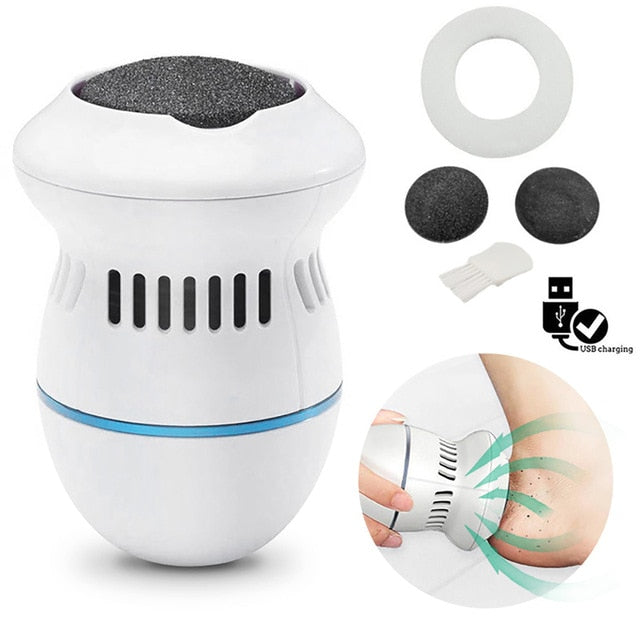 Electric Foot Grinder Electric Pedicure Tools Foot Care Tool Remover Absorbing Machine Dead Skin Callus Remover Foot Polisher