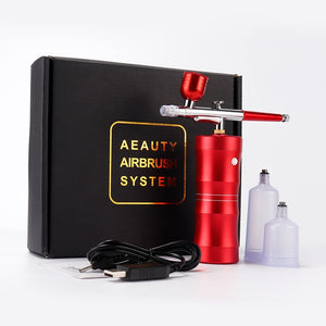 Multi-Purpose Cordless Mini Airbrush Set Spray Pump Gen Pen Air Compressor Kit Portable Air Brush Set Art Painting Spray Model