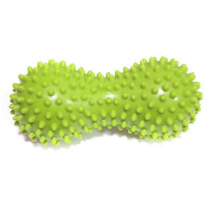 1PC Peanut Shape Massage Yoga Fitness Ball Relieve Body Stress PVC/EVA Foot Spiky Muscle Massager Ball Foot Massage Ball