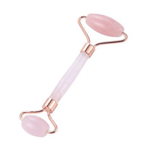 Load image into Gallery viewer, Natural Quartz Facial Massage Crystal Stone Body Jade Massager Skin Care Ice Roller Wrinkle Removal Beauty Tool
