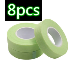 Professional Eyelash Extension Green Tape Breathable Non-woven Cloth Adhesive Medical Paper For False Lashes Patch Makeup Tools