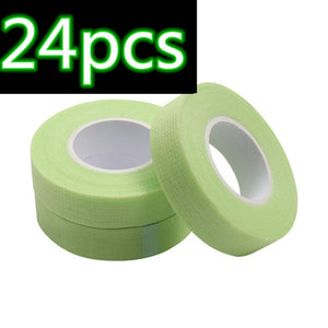 Professional Eyelash Extension Green Tape Breathable Non-woven Cloth Adhesive Medical Paper For False Lashes Patch Makeup Tools