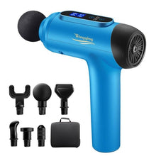 Load image into Gallery viewer, Massage Gun Muscle Relaxation Massager Vibration Fascial Gun Fitness Equipment Noise Reduction Design For Male Female
